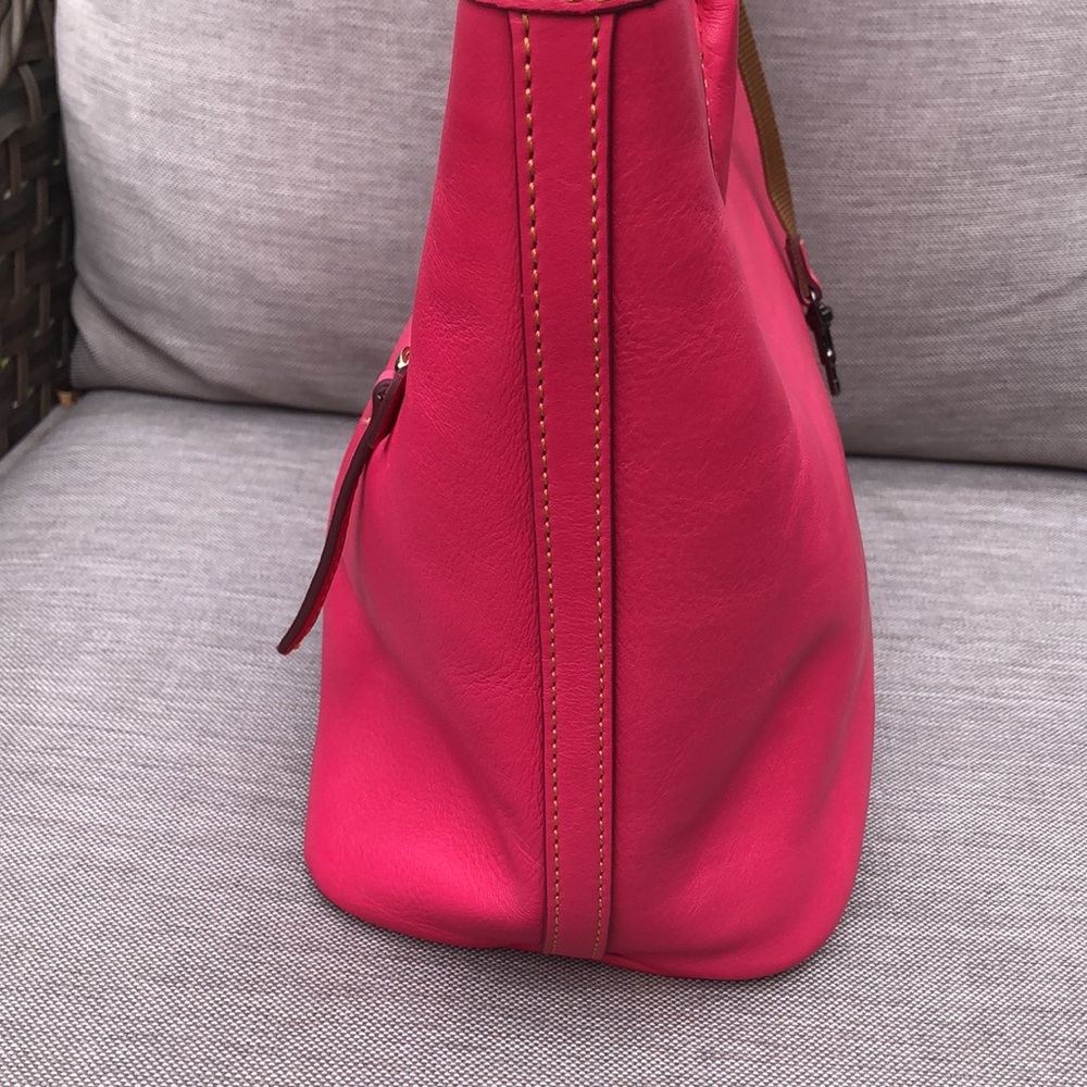 Dooney & Bourke Florentine Fuchsia Pink tote - Picture 4 of 12